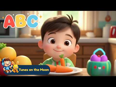 A to Z Vegetables for Kids | ABC Vegetable Song | Fun Learning Video |@TunesOnTheMoon