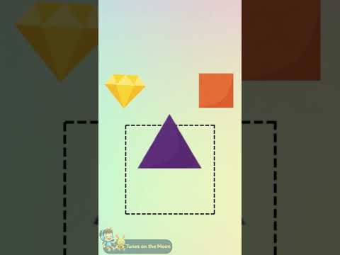 Can You Find the Square? 🟦 | Shapes Learning for Kids @TunesOnTheMoon   #shorts #shapes