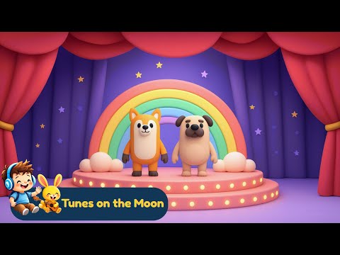 Head, Shoulders, Knees and Toes 👶🎶 | Nursery Rhyme for Kids | FleeBobo and Co | #tunesonthemoon