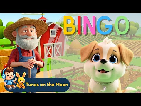 There Was a Farmer Who Had a Dog - Bingo ๐ถ | Classic Nursery Rhyme | Sing Along | @TunesOnTheMoon