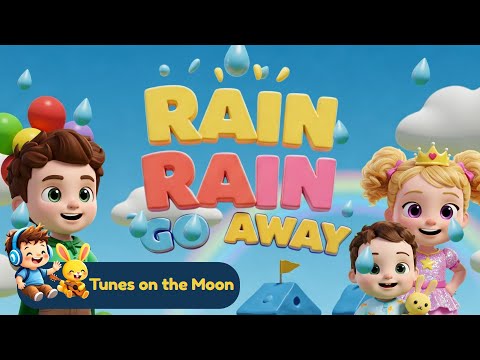 Rain Rain Go Away Come Again Another Day ๐ง๏ธ | Classic Nursery Rhyme for Kids | @TunesOnTheMoon